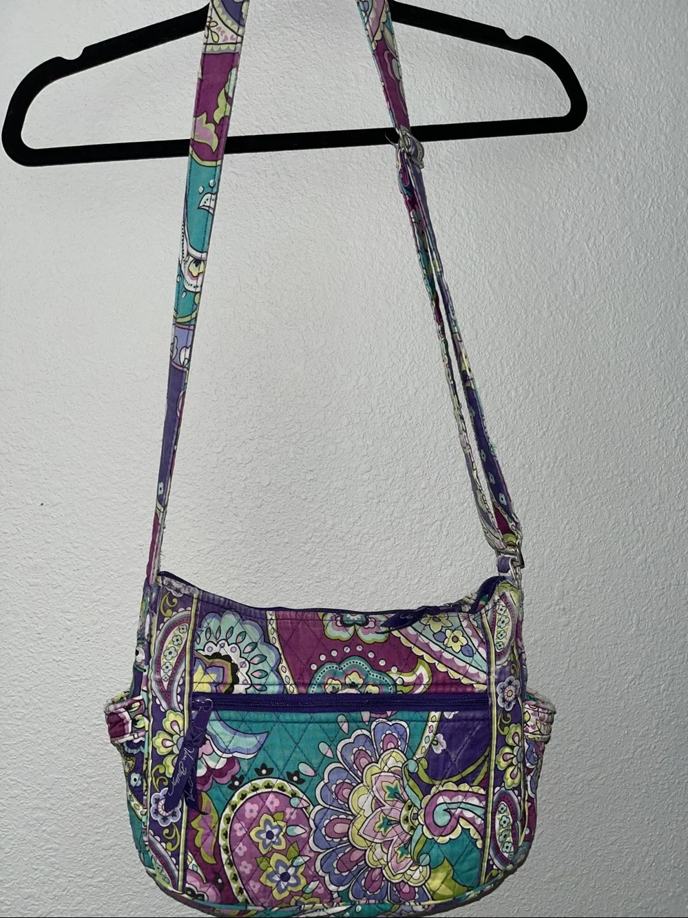 Vera Bradley compact quilted